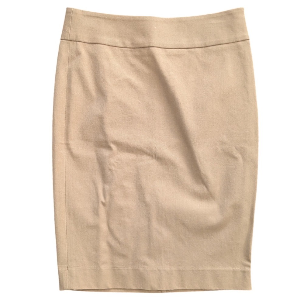 NWT The Limited Signature Stretch Tan Pencil Skirt 0/XS Business Career Preppy